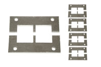 Anderson PowerPole 75 Mouting Clamp Set - 2 & 4 Pole