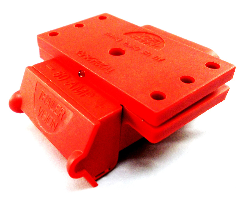 Trailer Vision Anderson 50 Amp Plug Weather Proof Cover - Red