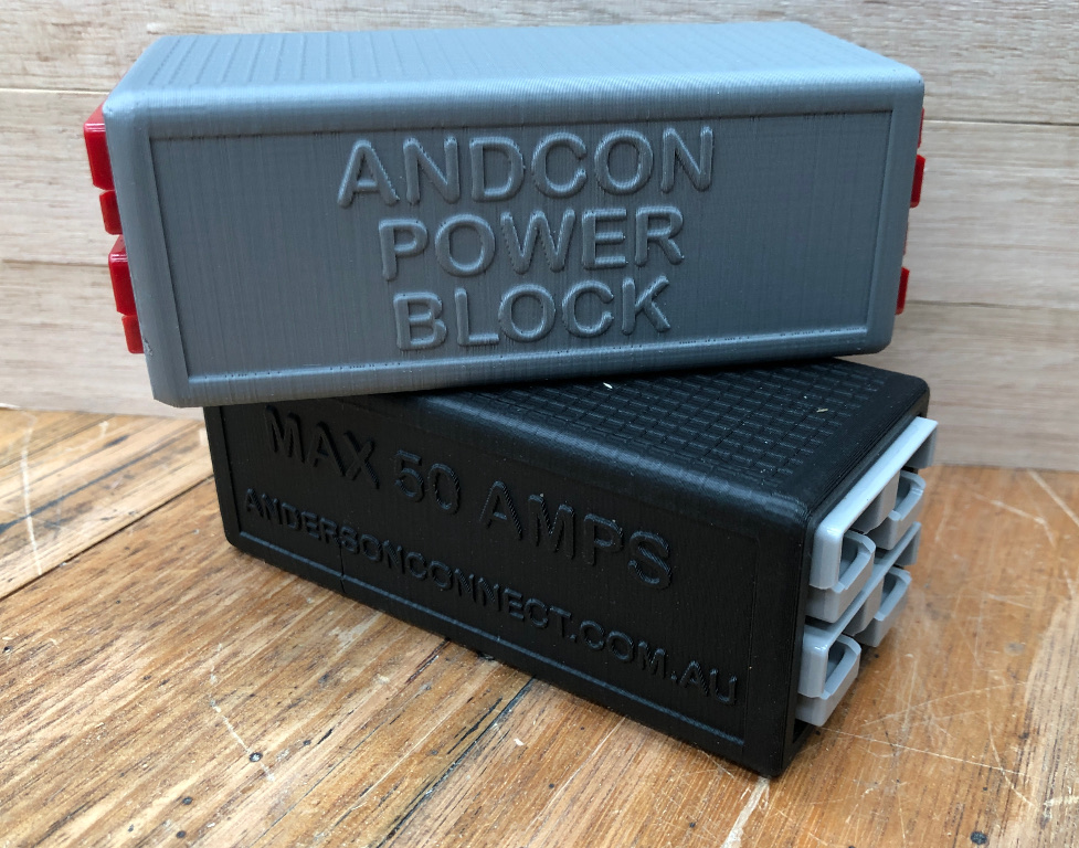 Andcon Power Block - 4 way 50 Amp adapter