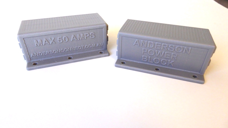 Andcon Power Block - 4 way 50 Amp Adapter - Surface Mount