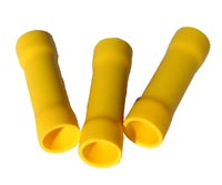 Insulated Terminal Yellow Butt Splice - 10 Pack