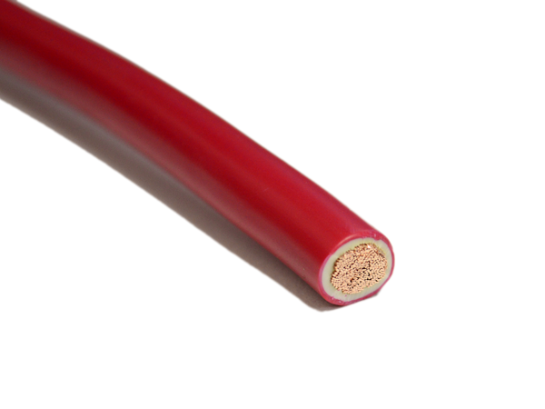 Cable Single, 25 sq mm Red.